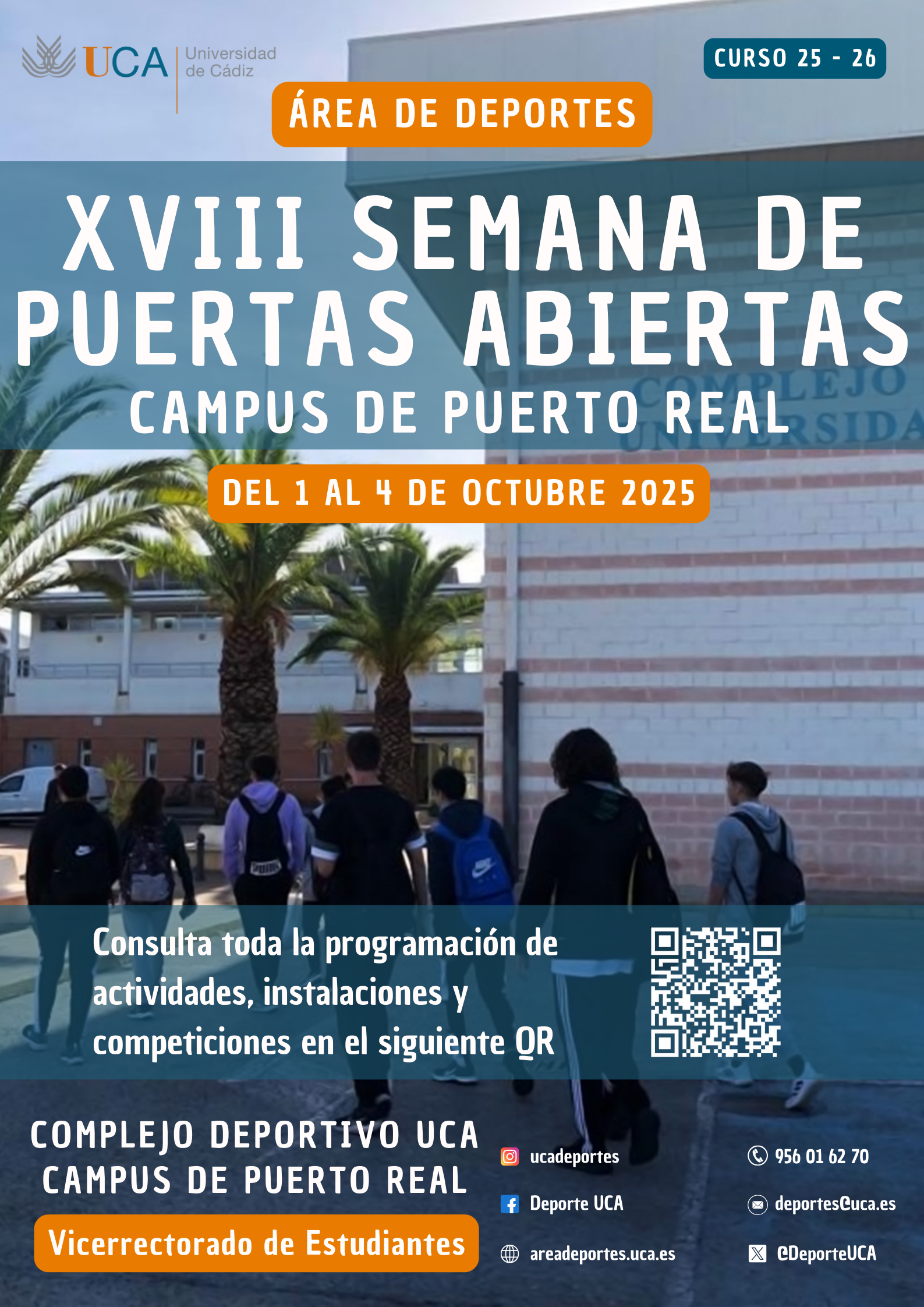 SEMANA DE PUERTAS ABIERTAS ÁREA DE DEPORTES