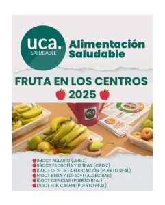 FRUTA EN LOS CENTROS 2025