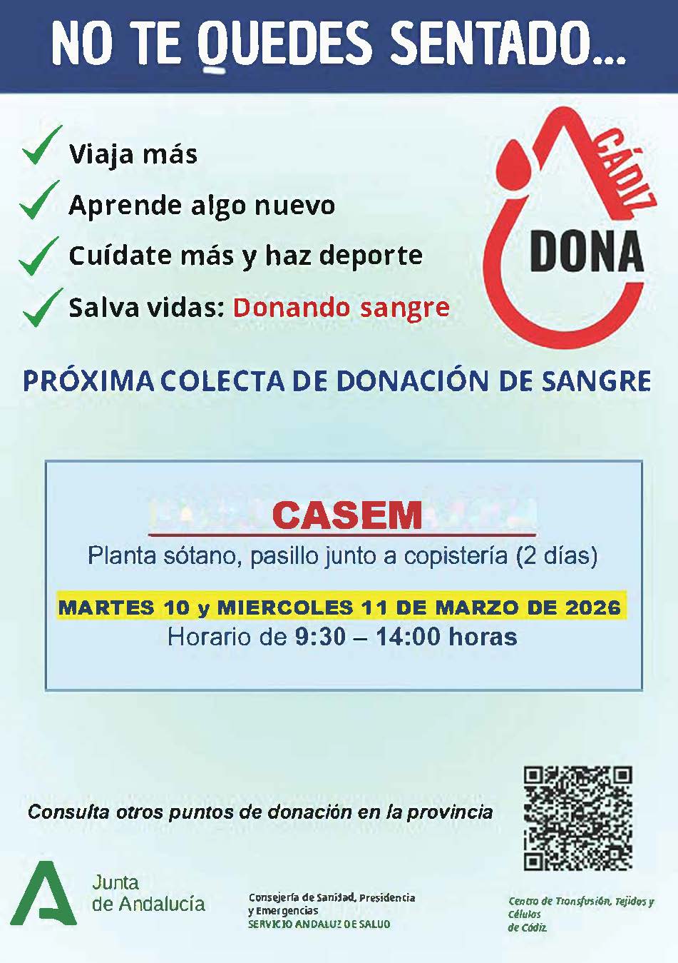 CAMPAÑA DONACIÓN DE SANGRE