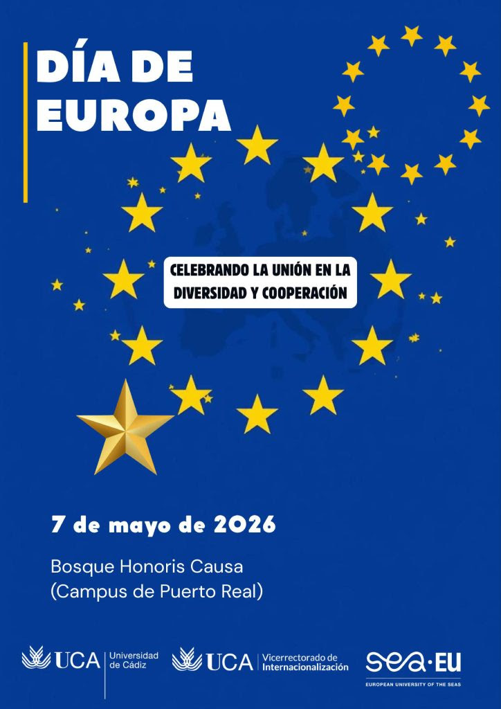 Invitación Día de Europa, celebrando la unión en la diversidad y la cooperación