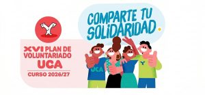 XVI Plan de Voluntariado UCA: sesiones de formación del 19 al 22 de octubre